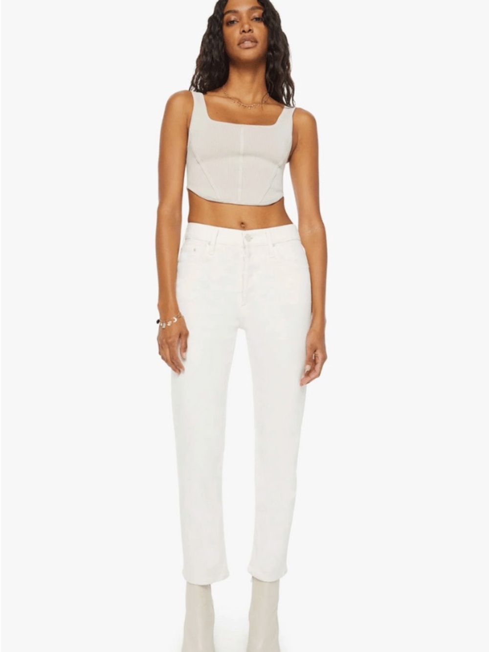 MOTHER THE TOMCAT ANKLE - CREAM PUFFS